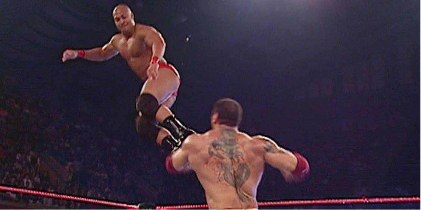 Batista vs Maven WWE Raw