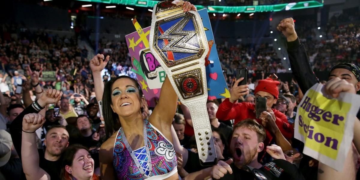 Bayley SmackDown Women's Champion 1st Reign Cropped