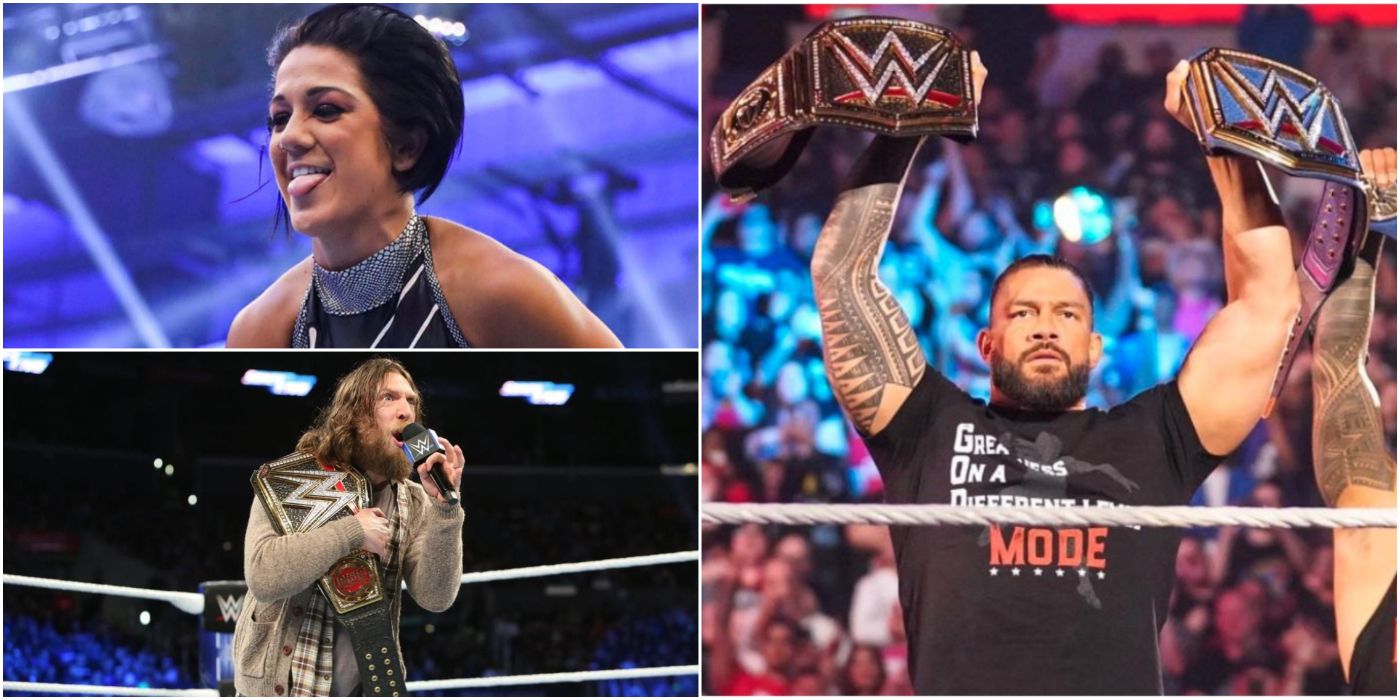 Best WWE Heel Turns Roman Reigs, Daniel Bryan, Bayley