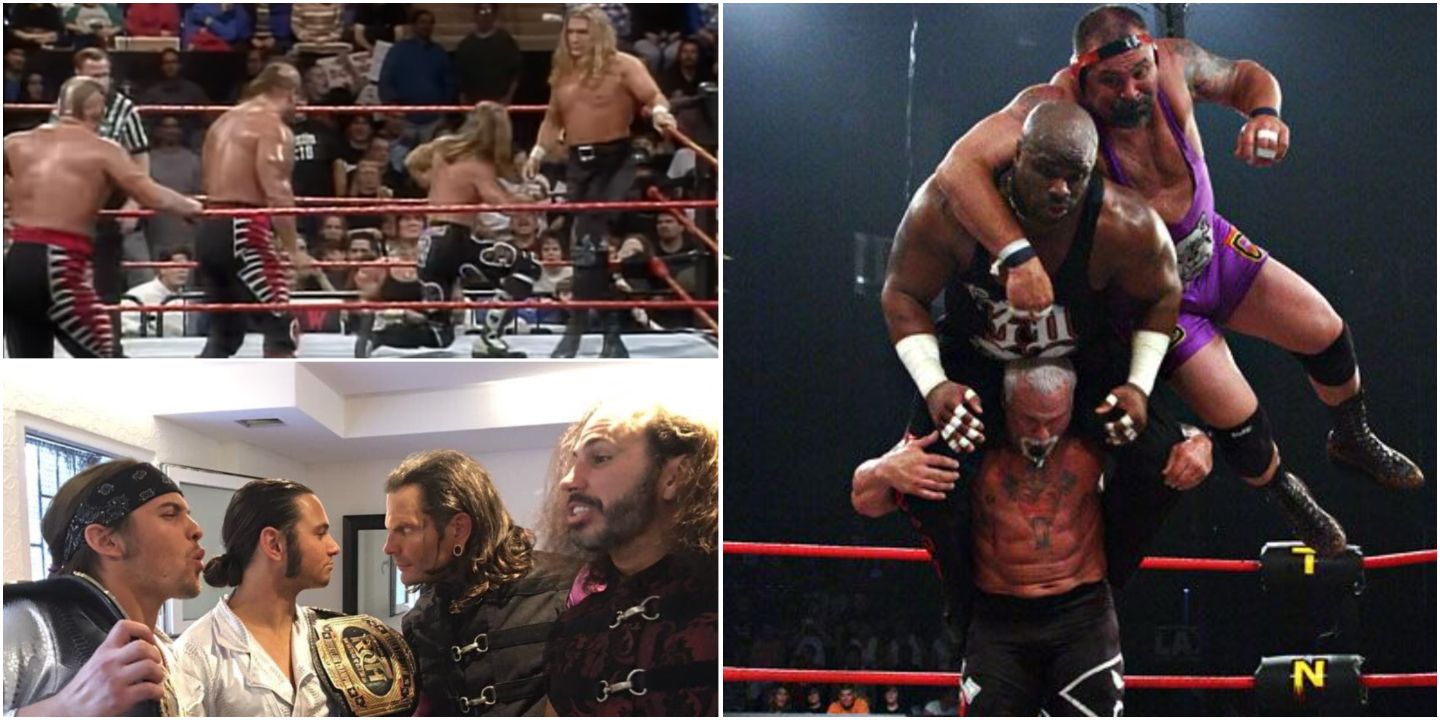 Tag Dream Matches You Forgot happened Hardys Steiners Young Bucks Road Warriors