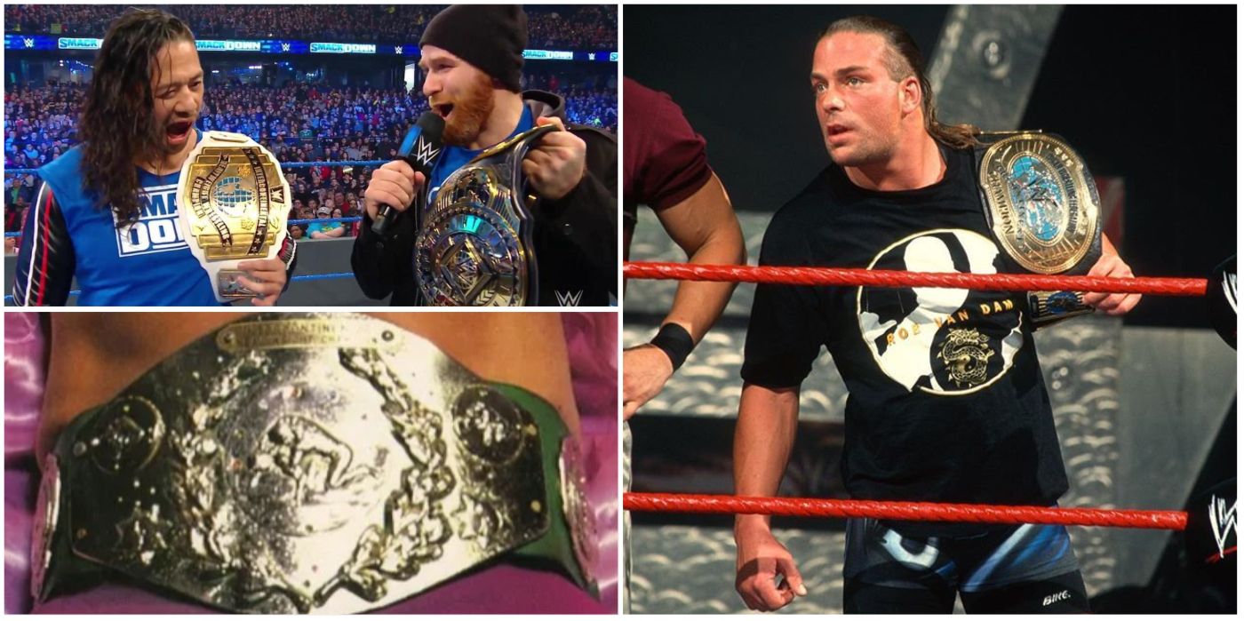 Every WWE Intercontinental Championship Belt Design Ranked