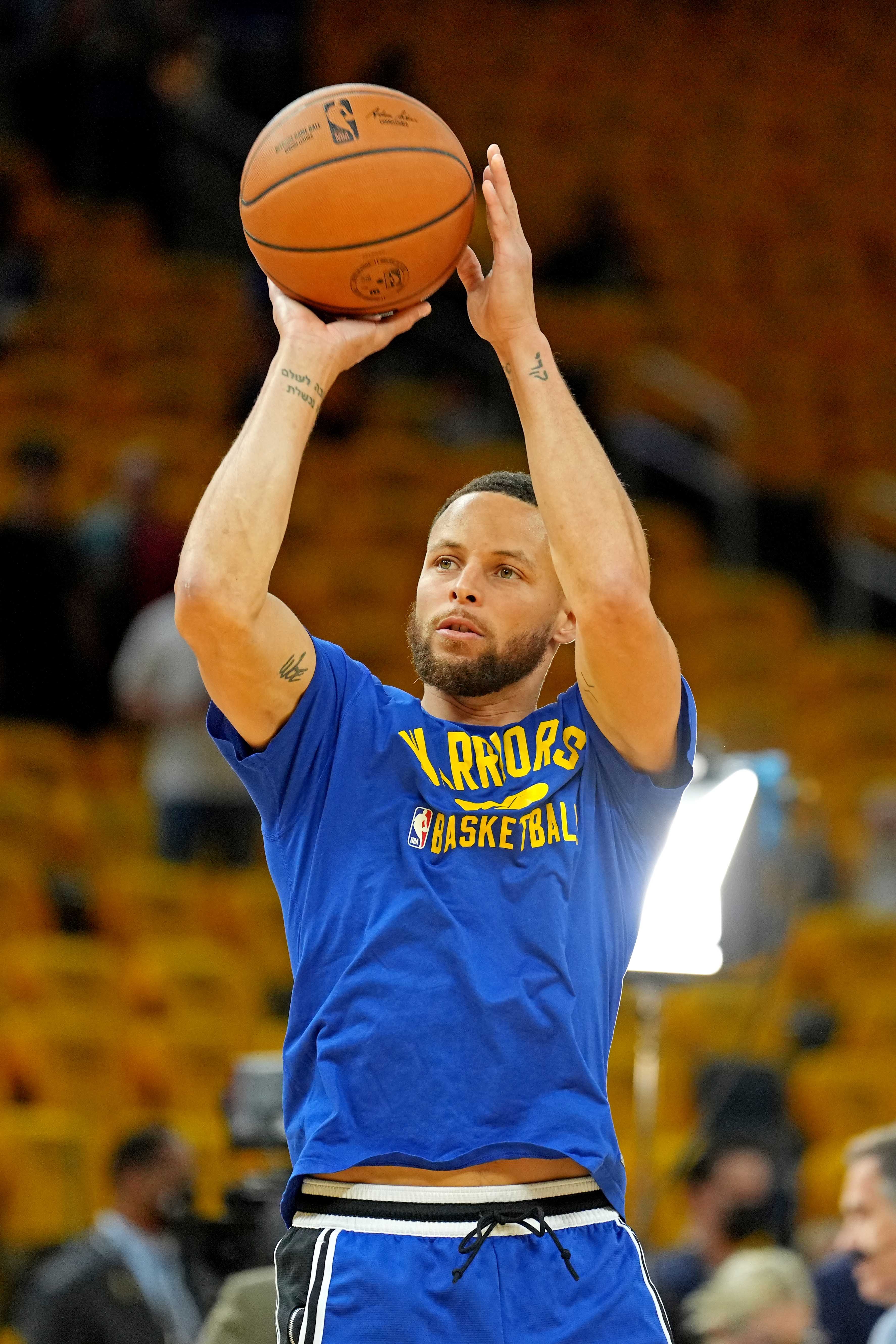 Steph Curry Practice Shot