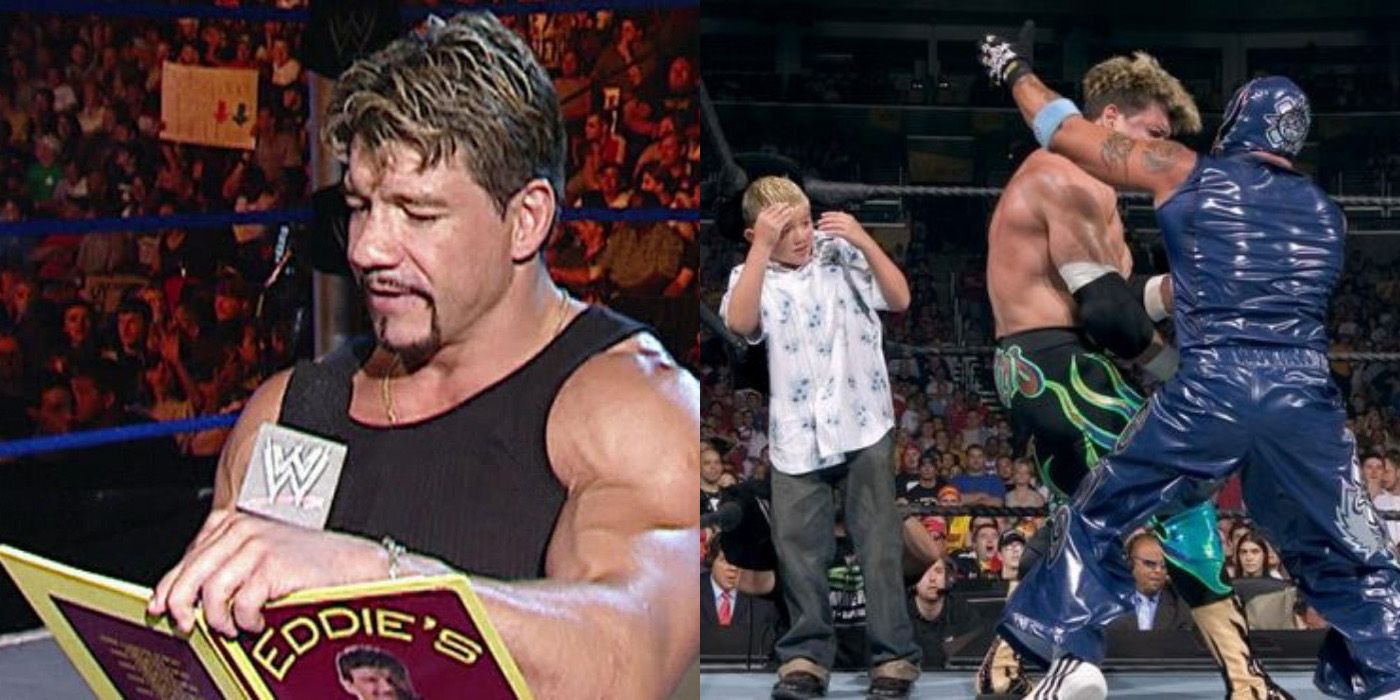 Eddie Guerrero and Rey Mysterio in Dominick feud