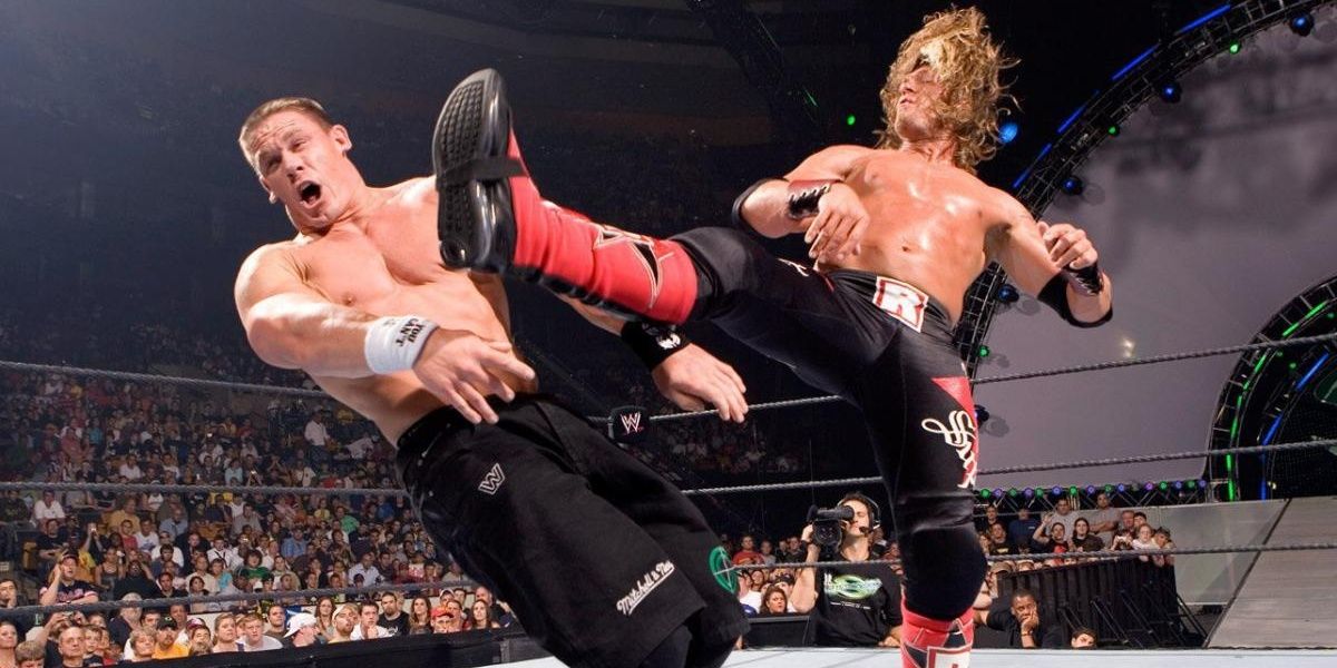 Edge vs. John Cena SummerSlam 2006, cropped