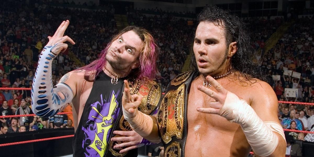 Hardy Boyz World Tag Team Champions 2007 Cropped