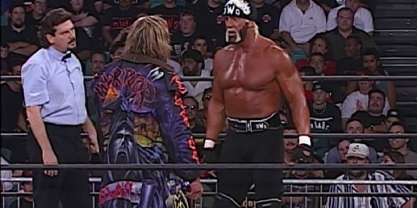 Hulk Hogan Vs Ultimate Warrior Halloween Havoc 1998  