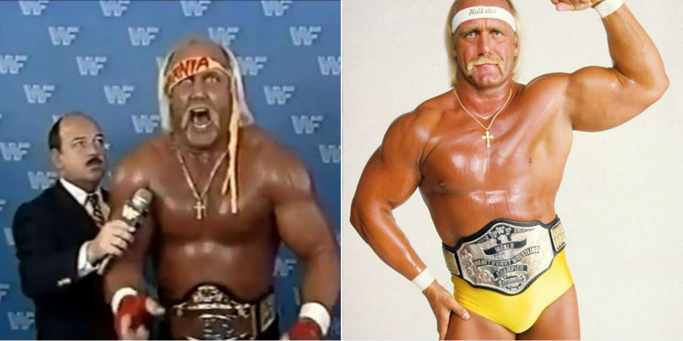 Hulk Hogan as WWE Champion