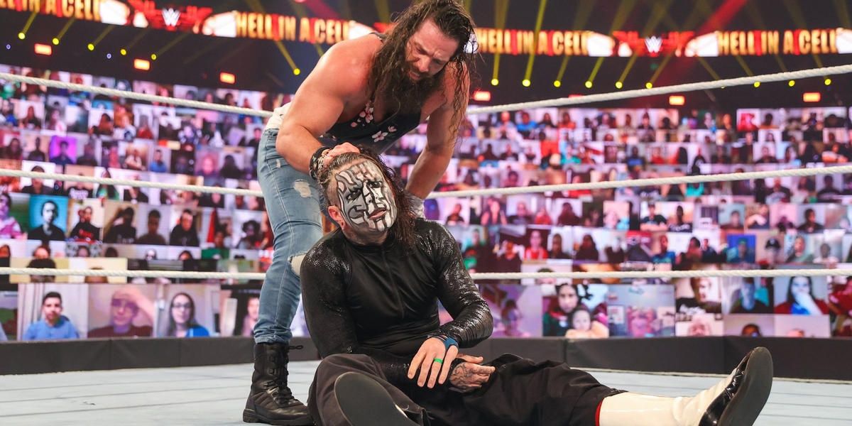 Jeff Hardy v Elias Hell in a Cell 2020 Cropped