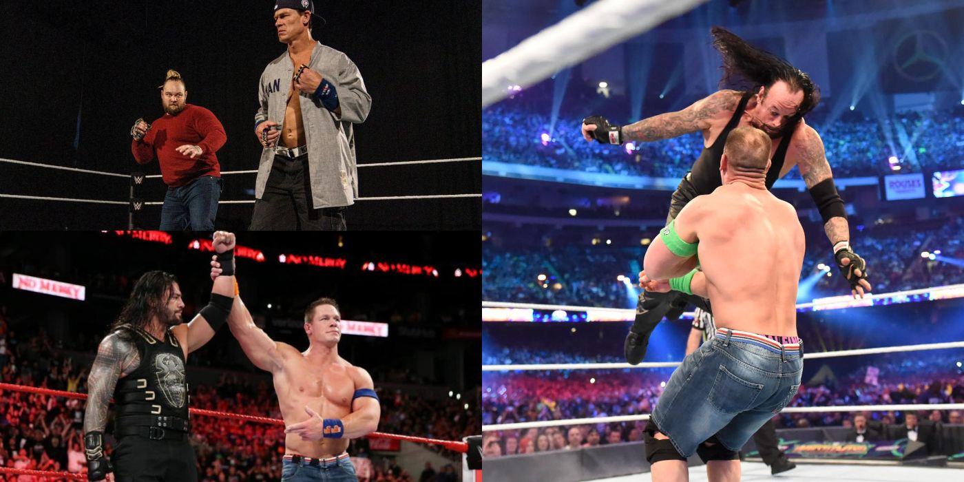 John Cena def. WWE Champion The Rock | WWE