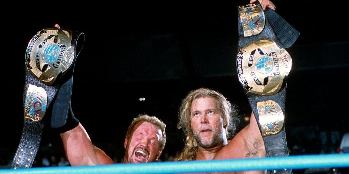 Kevin Nash & DDP WCW Tag Team Champions Mayhem 2000 Cropped