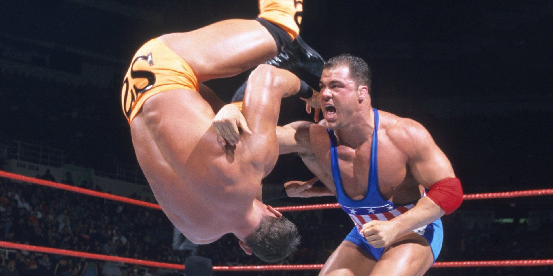 Kurt Angle v Shawn Stasiak Survivor Series 1999 Cropped