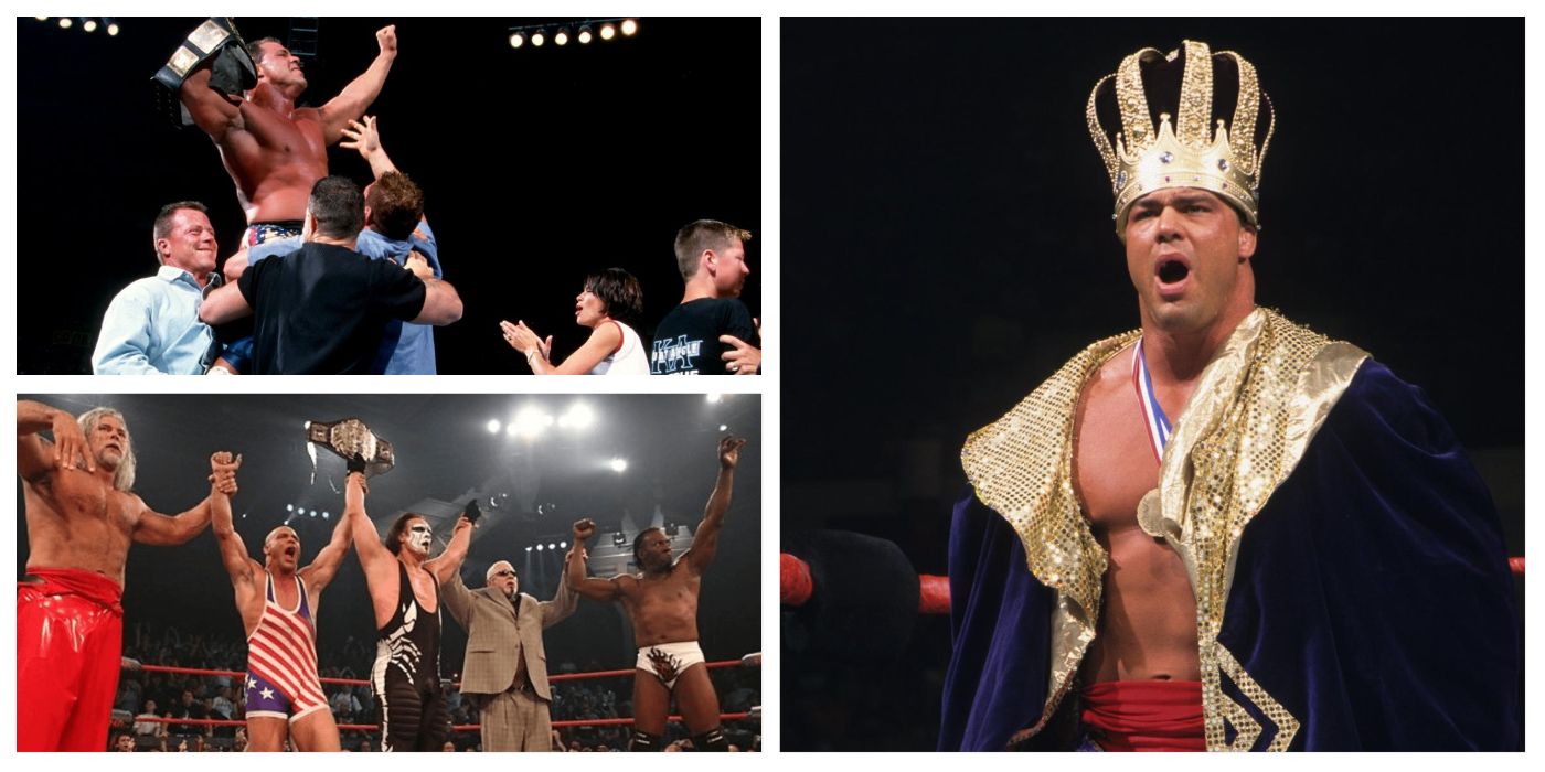 Kurt Angle's Wrestling Career Told In Photos, Through The Years Featured Image