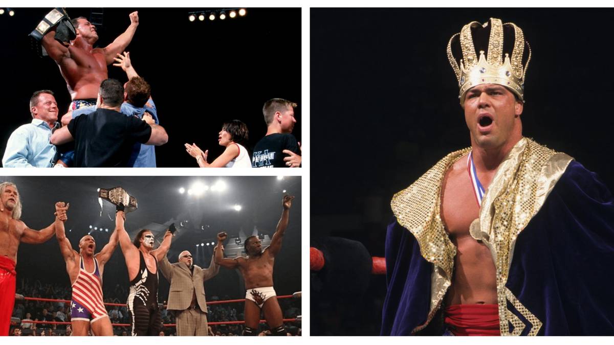 Kurt Angle's Wrestling Career Told In Photos, Through The Years