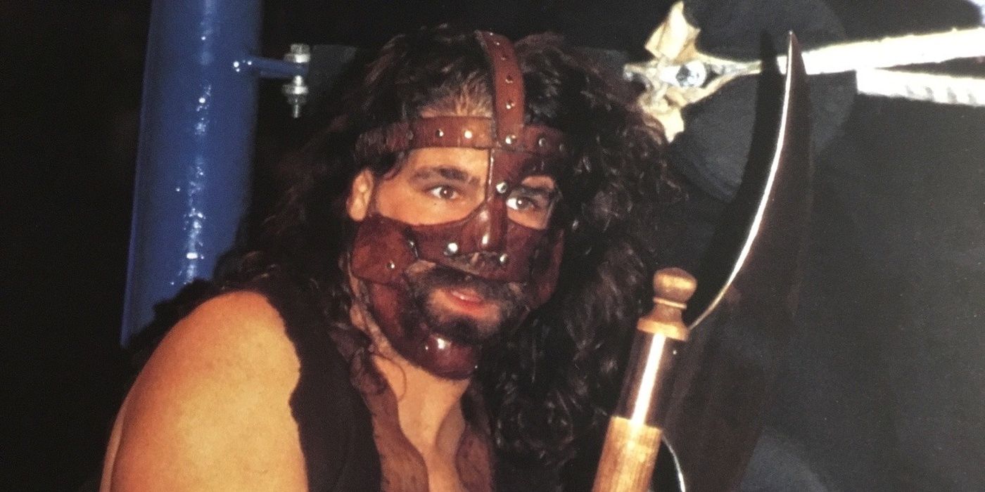 Why Mick Foley Had To Wear A Mask In WWE, Explained