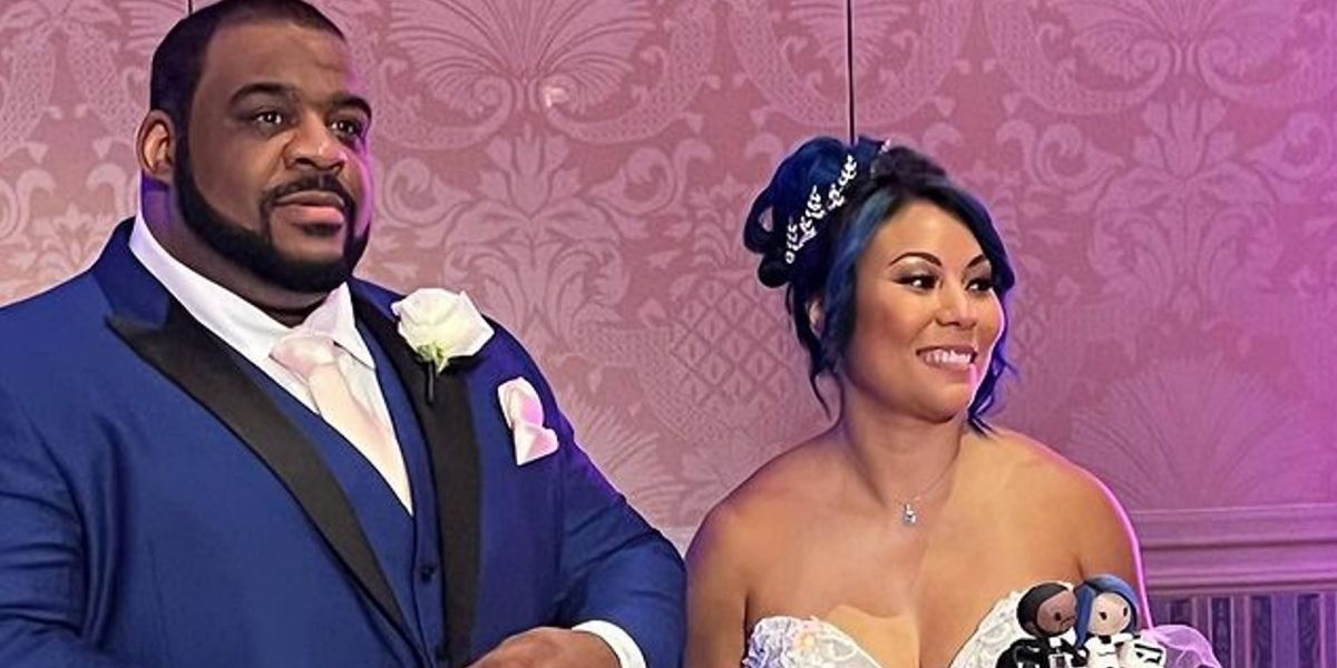 Mia Yim and Keith Lee wedding image