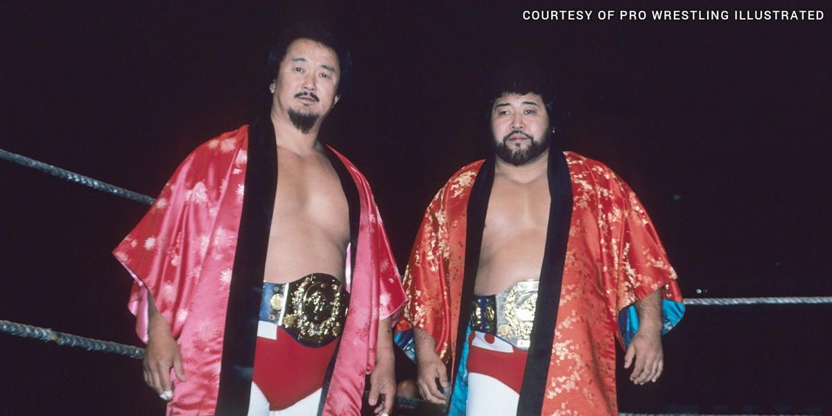 Mr Fuji Tag Team Champion Cropped