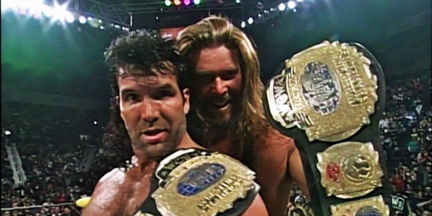 Outsiders As Tag Team Champions 