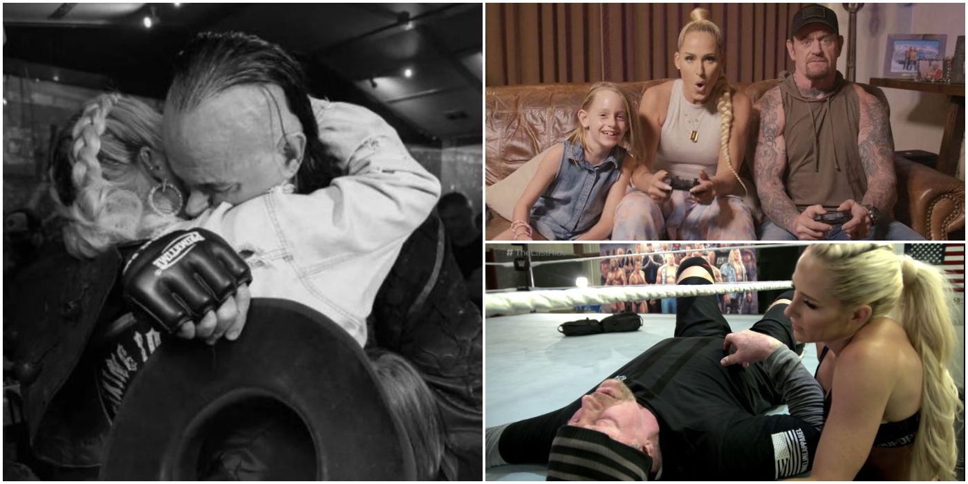 Pictures of The Undertaker and Michelle McCool together