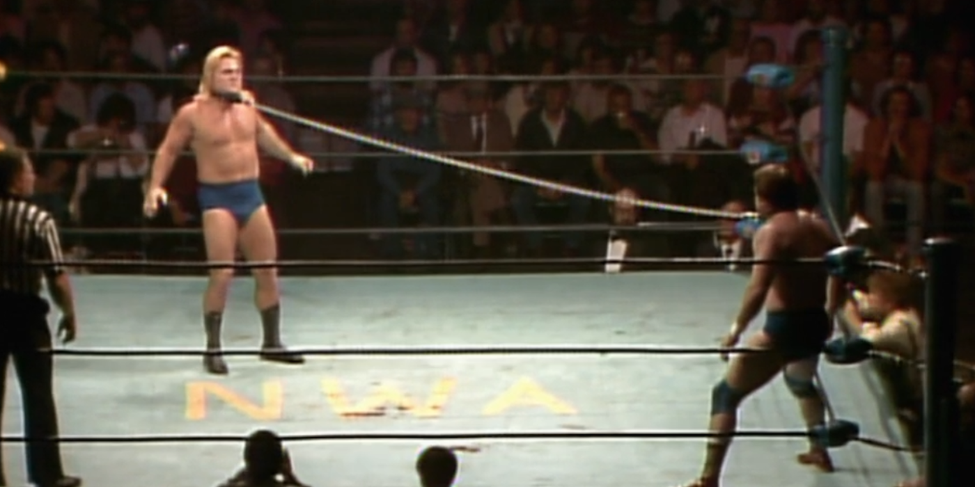 Roddy Piper Vs Greg Valentine Dog Collar Match  