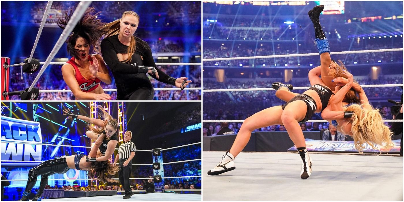 Ronda Rousey's First 10 Matches Since Her WWE Return Ranked From Worst To Best Featured Image