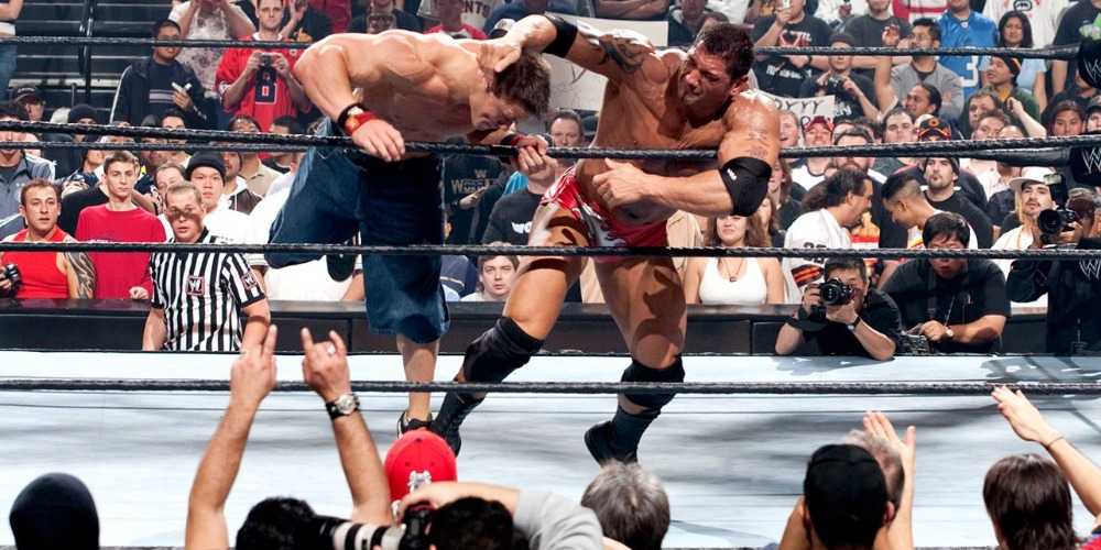 Royal Rumble 2005 9 WWE Royal Rumble Eliminations That Were Botched