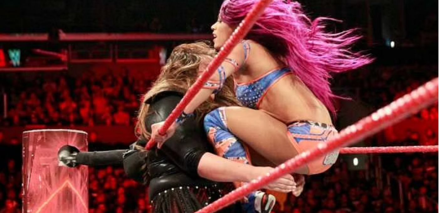 Sasha Banks Nia Jax WWE Raw Gauntlet Match