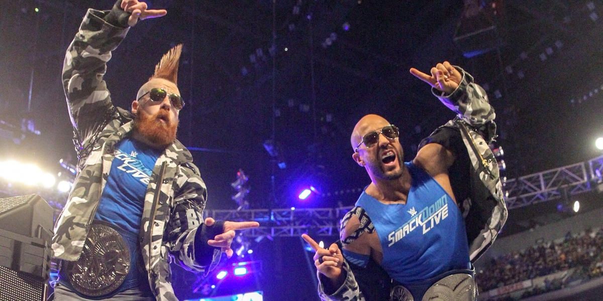 The Bar SmackDown Tag Team Champions Cropped