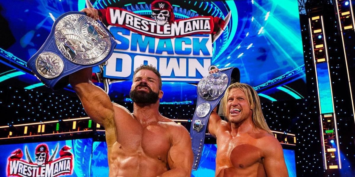 The Dirty Dawgs SmackDown Tag Team Champions Cropped