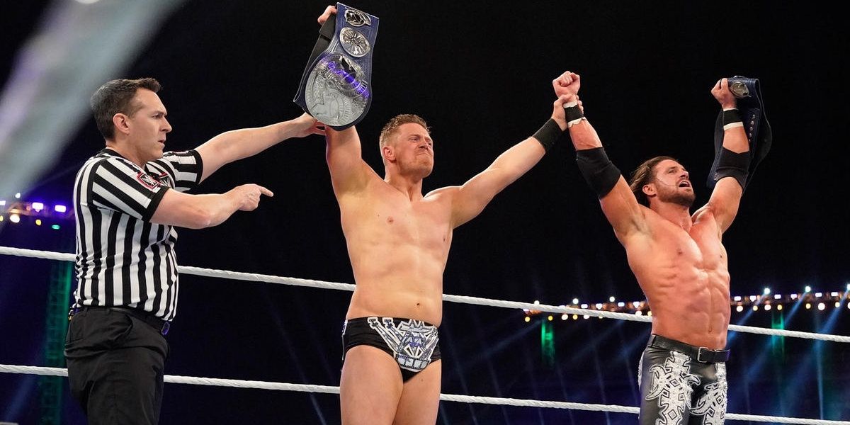 The MIz & John Morrison SmackDown Tag Team Champions Cropped