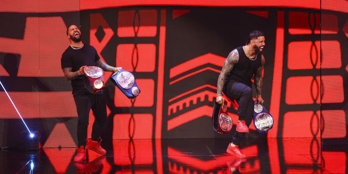 The Usos Undisputed WWE Tag Team Champions 3rd Reign Cropped