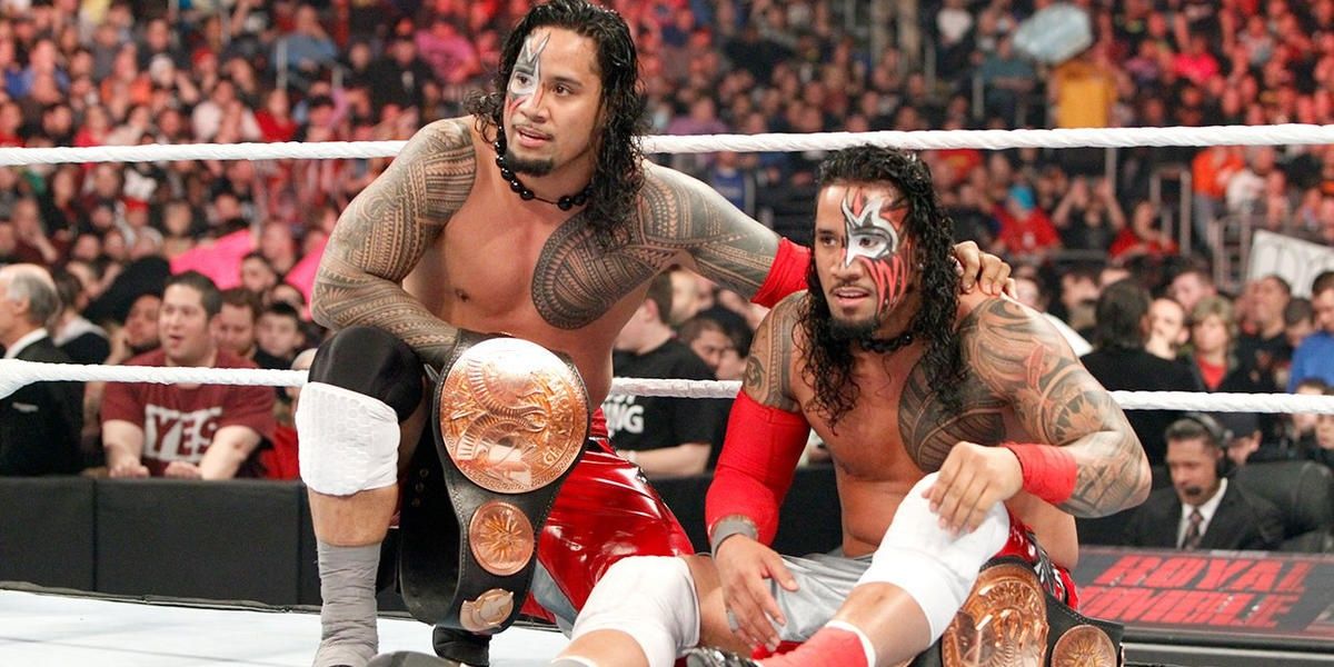 The Usos WWE Tag Team Champions 2nd Reign Cropped