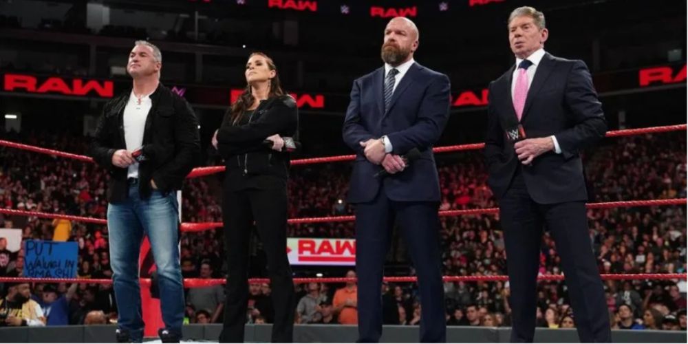 Triple H And McMahon Family Raw