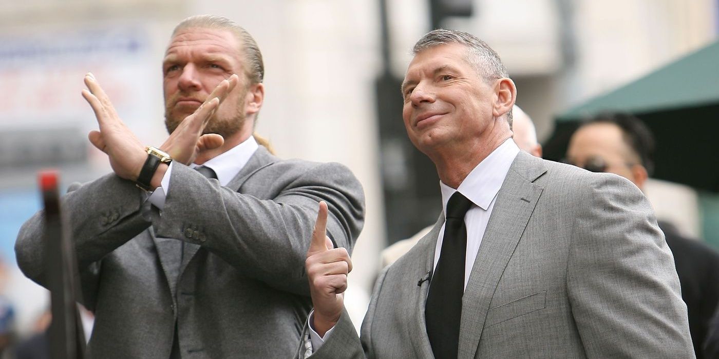 Vince McMahon Triple H S Relationship Told In Photos Through The Years