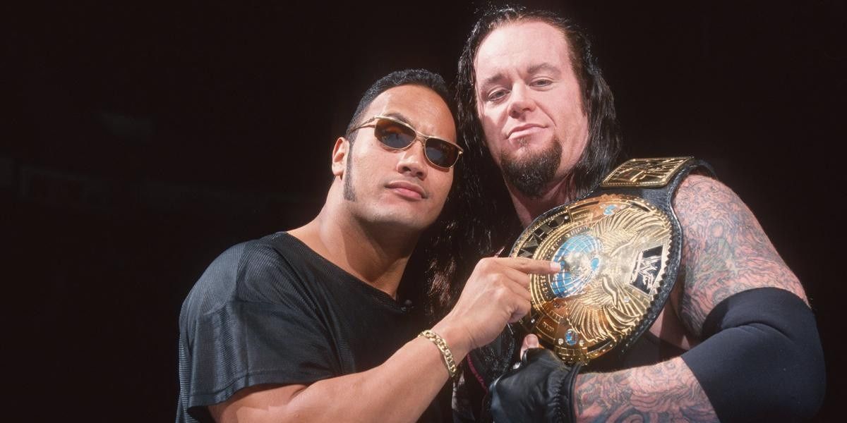 Undertaker and The Rock WWE