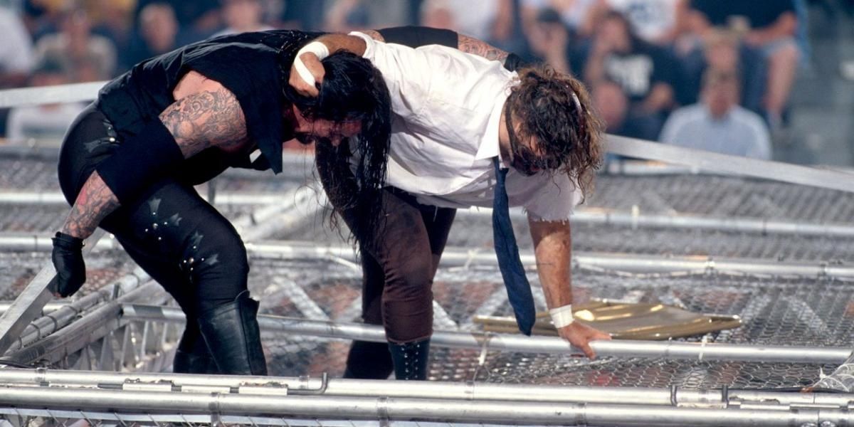 Undertaker v Mankind King of the Ring 1998 Cropped