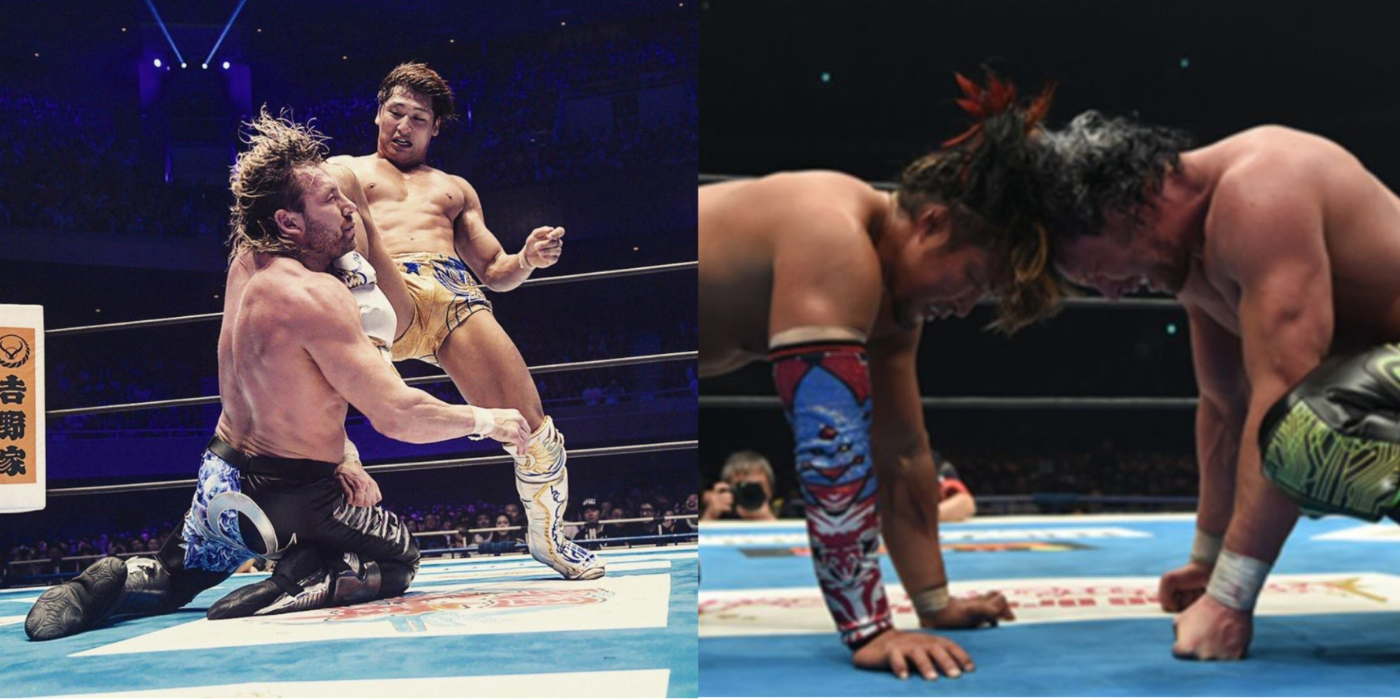 Kenny Omega vs Kota Ibushi G1 Climax 28 and Kenny Omega vs Hiroshi Tanahashi Wrestle Kingdom 13
