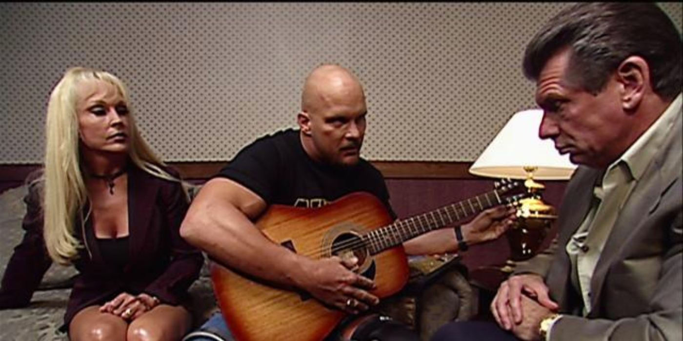 stone cold sings to vince