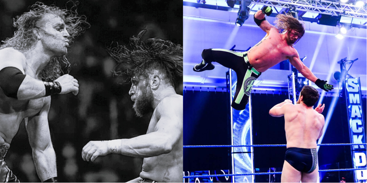 Bryan Danielson vs Adam Page & Daniel Bryan vs AJ Styles
