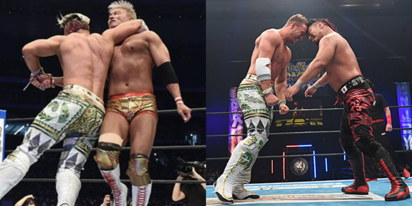Will Ospreay vs Kazuchika Okada and Will Ospreay vs Shingo Takagi IWGP Heavyweight Championship New Japan Pro Wrestling