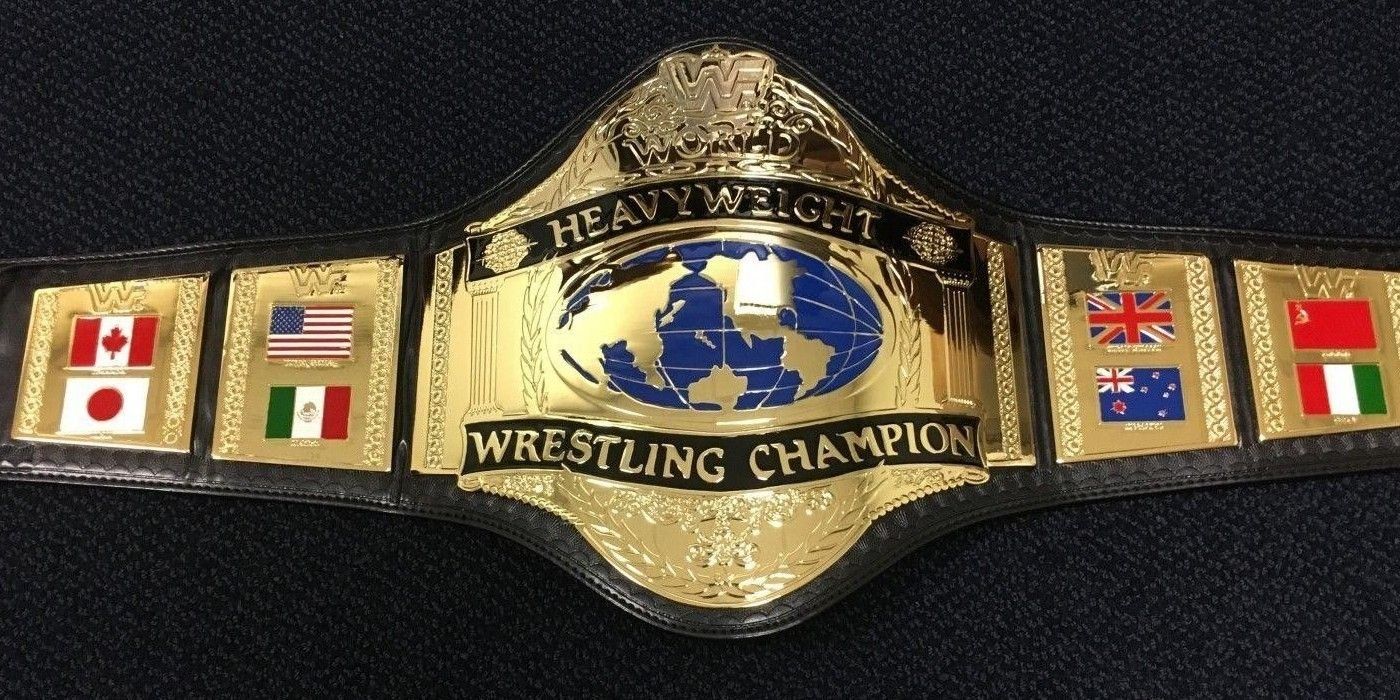 WWE Championship Title Belt : WWE: : Sports & Outdoors