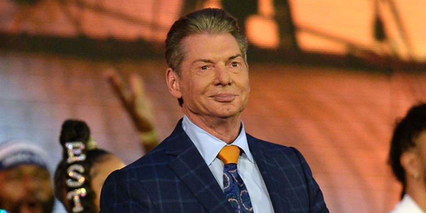WWE chairman Vince McMahon At WrestleMania 37