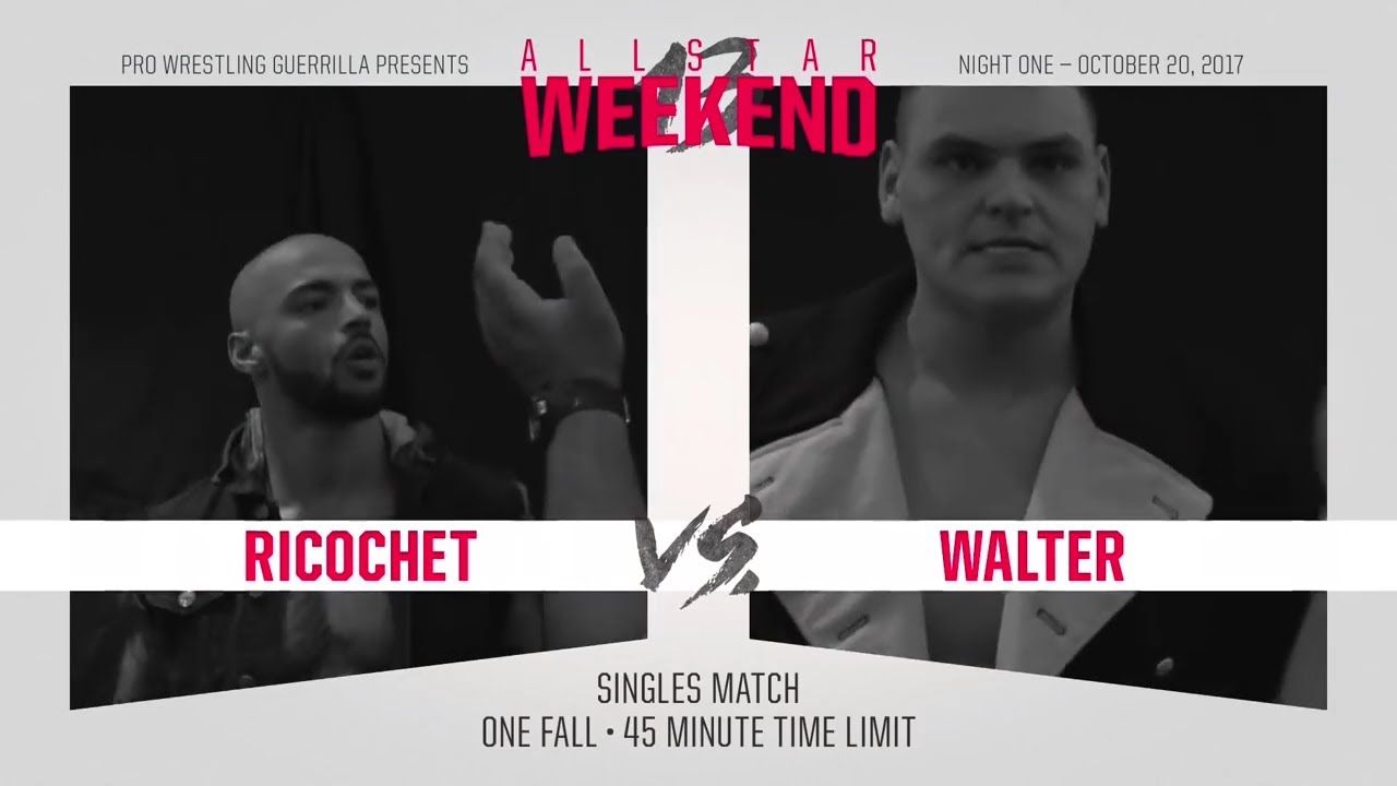 Walter vs Ricochet PWG All Star Weekend 13