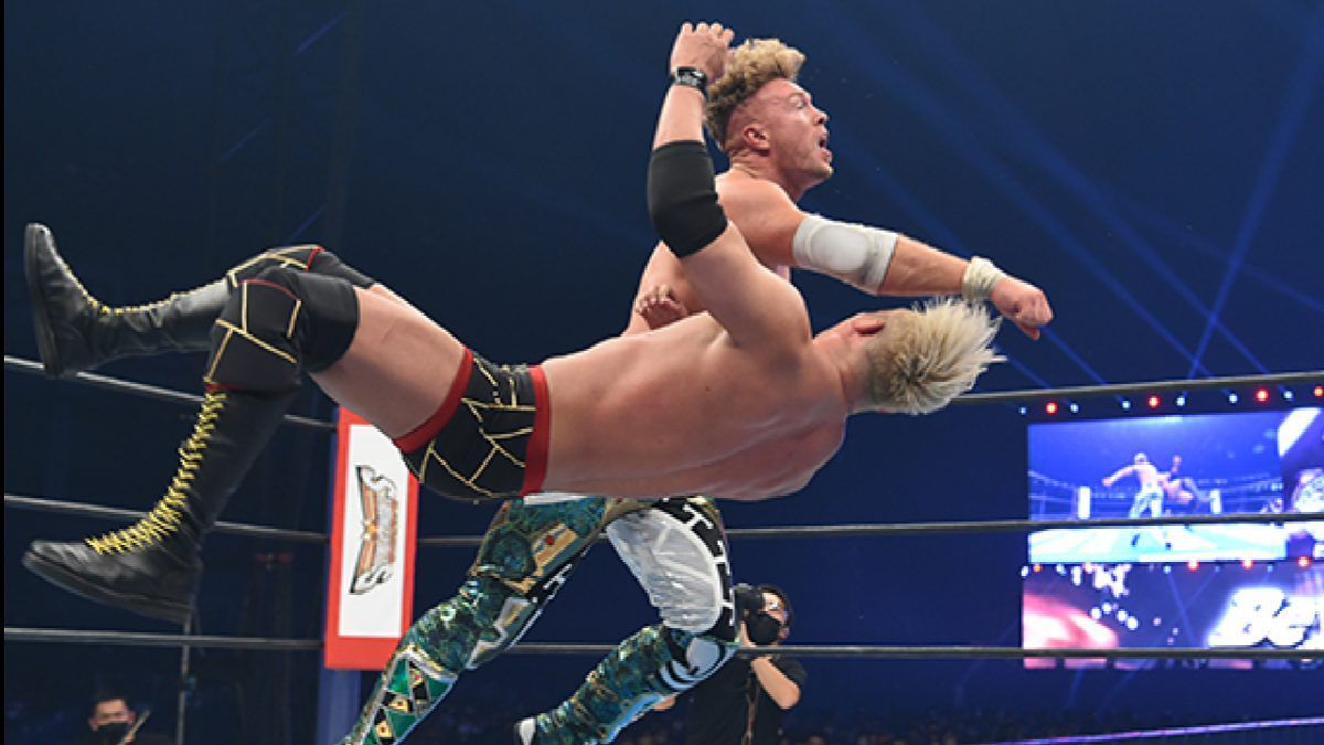 Will Ospreay vs Kazuchika Okada New Japan Pro Wrestling WrestleKingdom 16