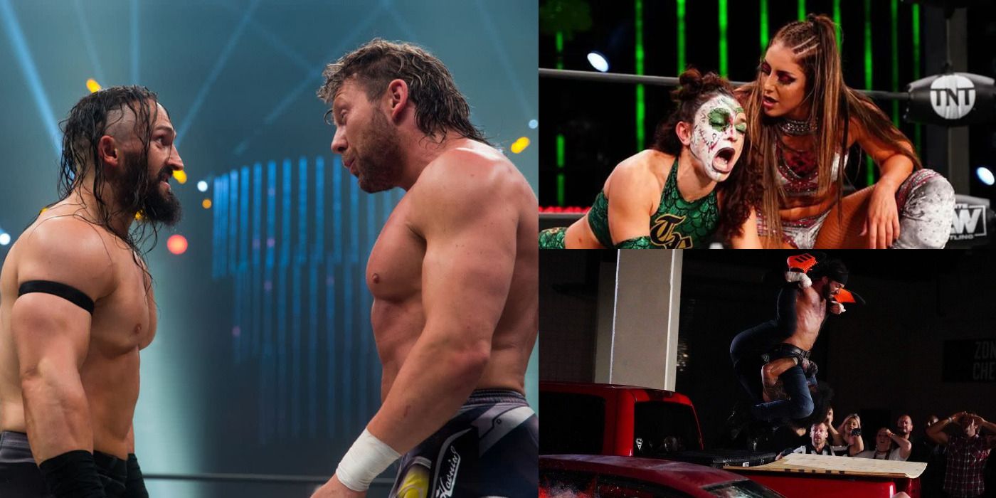 10 Huge Gimmick Matches That Happened On AEW TV