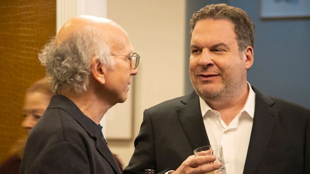 Larry David and Jeff Garlin on Curb Your Enthusiasm