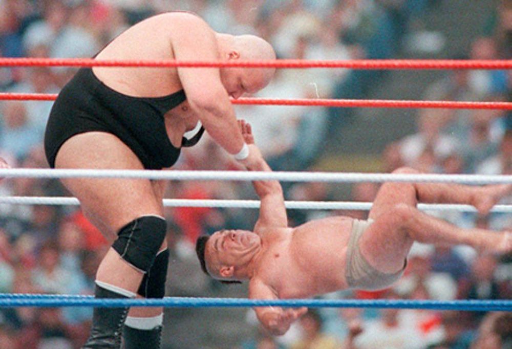 King Kong Bundy vs. Little Beaver at WrestleMania 3