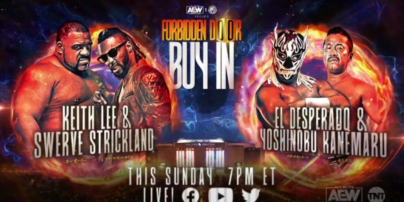 AEW x NJPW Forbidden Door 2022 Guide Match Card, Predictions