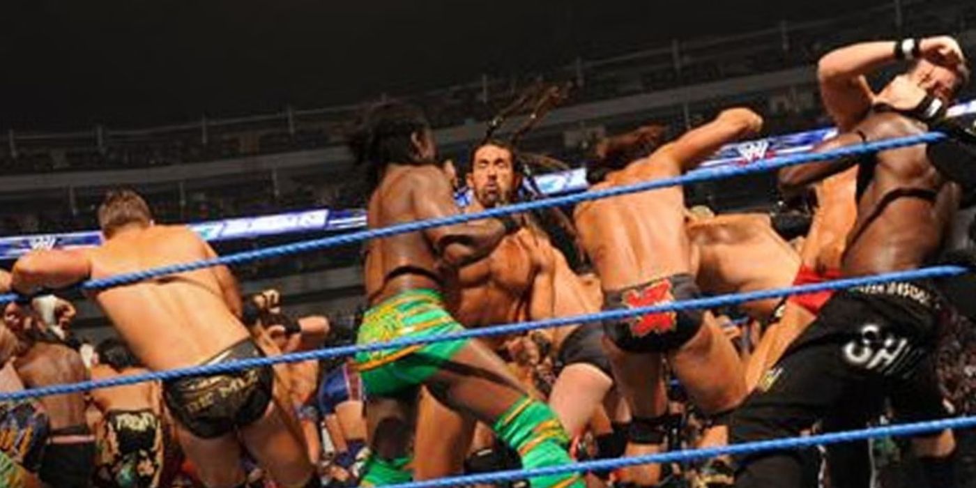 41 Man Battle Royal WWE SmackDown