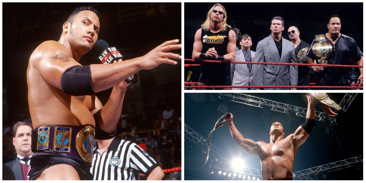 5 Best Title Reigns Of The Rock's Career (& 5 Worst) Featured Image