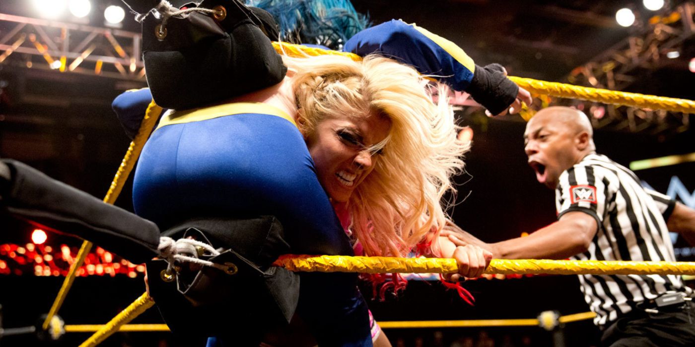 Alexa Bliss vs Blue Pants WWE NXT